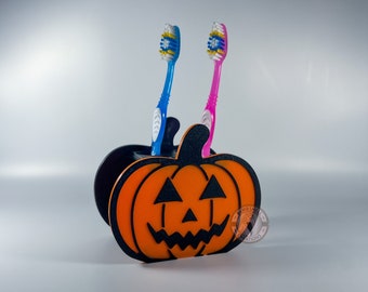 Pumpkin Toothbrush Holder