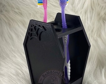 Coffin Toothbrush Holder