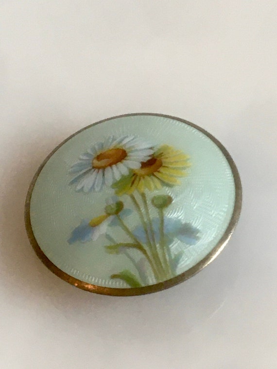 Antique Hand Painted Shirt Stud