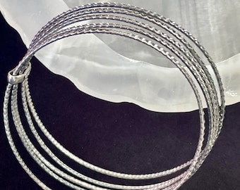 Sterling Coro Multi- Bangle Bracelet