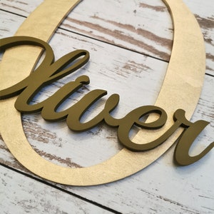 Baby room wooden wall decor / personalized nursery decor / wooden letters / baby name sign / kids room decor / baby shower gift / wood sign