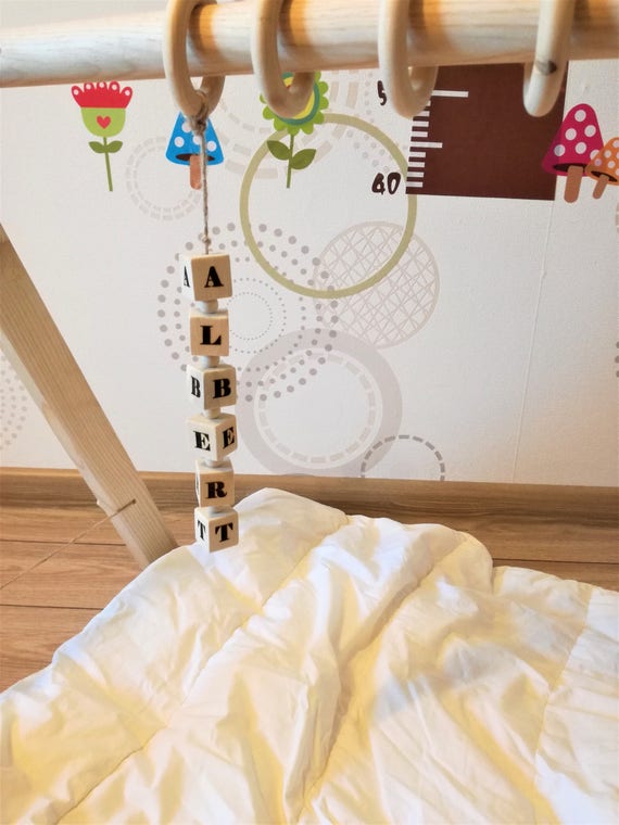 etsy wooden play gym