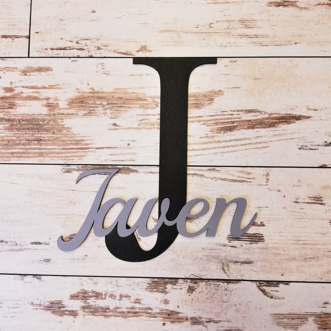 Baby Room Wooden Wall Decor / Personalized Nursery Decor / Wooden ...