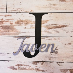 Baby room wooden wall decor / personalized nursery decor / wooden letters / baby name sign / kids room decor / baby shower gift / wood sign