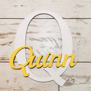 Baby room wooden wall decor / personalized nursery decor / wooden letters / baby name sign / kids room decor / baby shower gift / wood sign