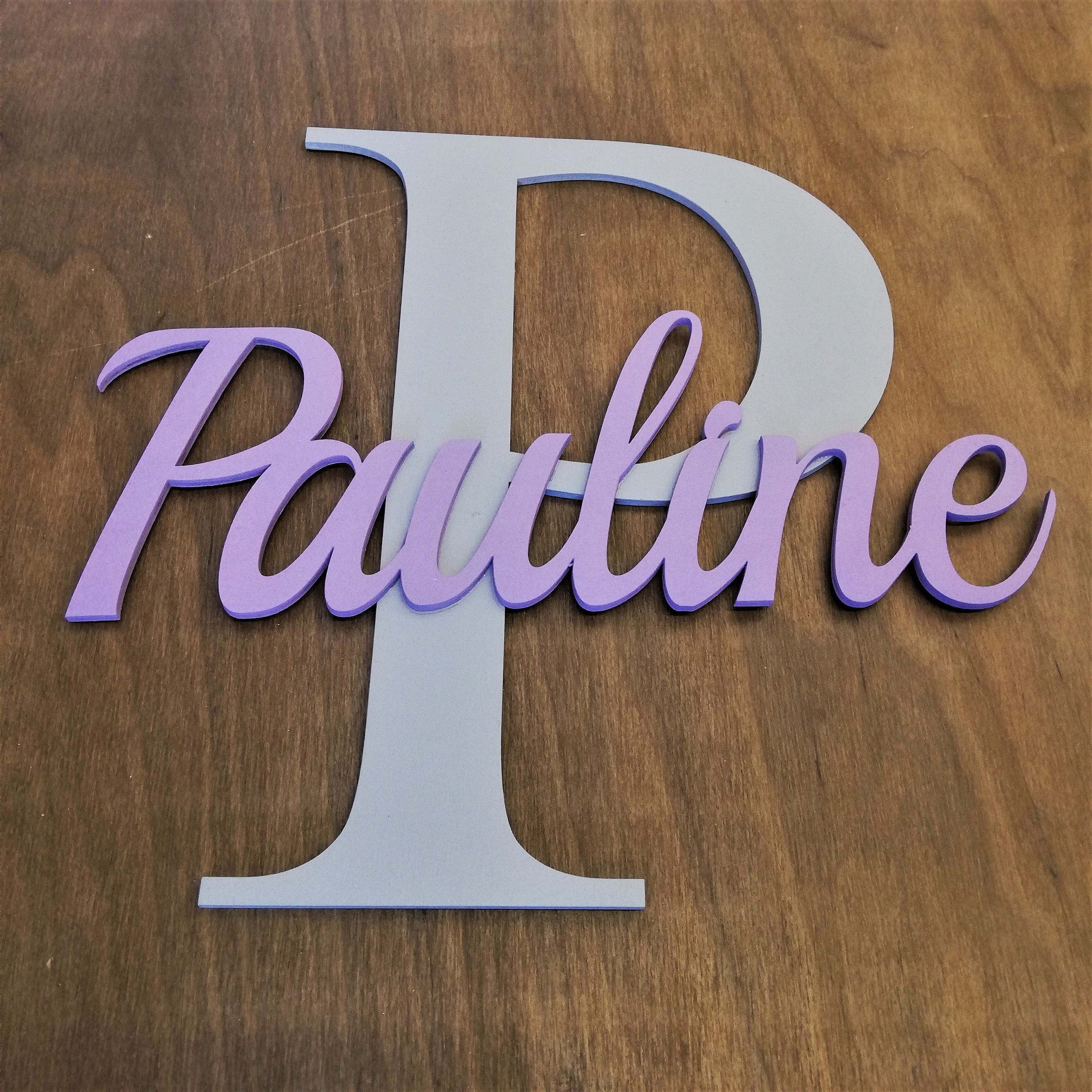 Baby Room Wooden Wall Decor / Personalized Nursery Decor / Wooden ...