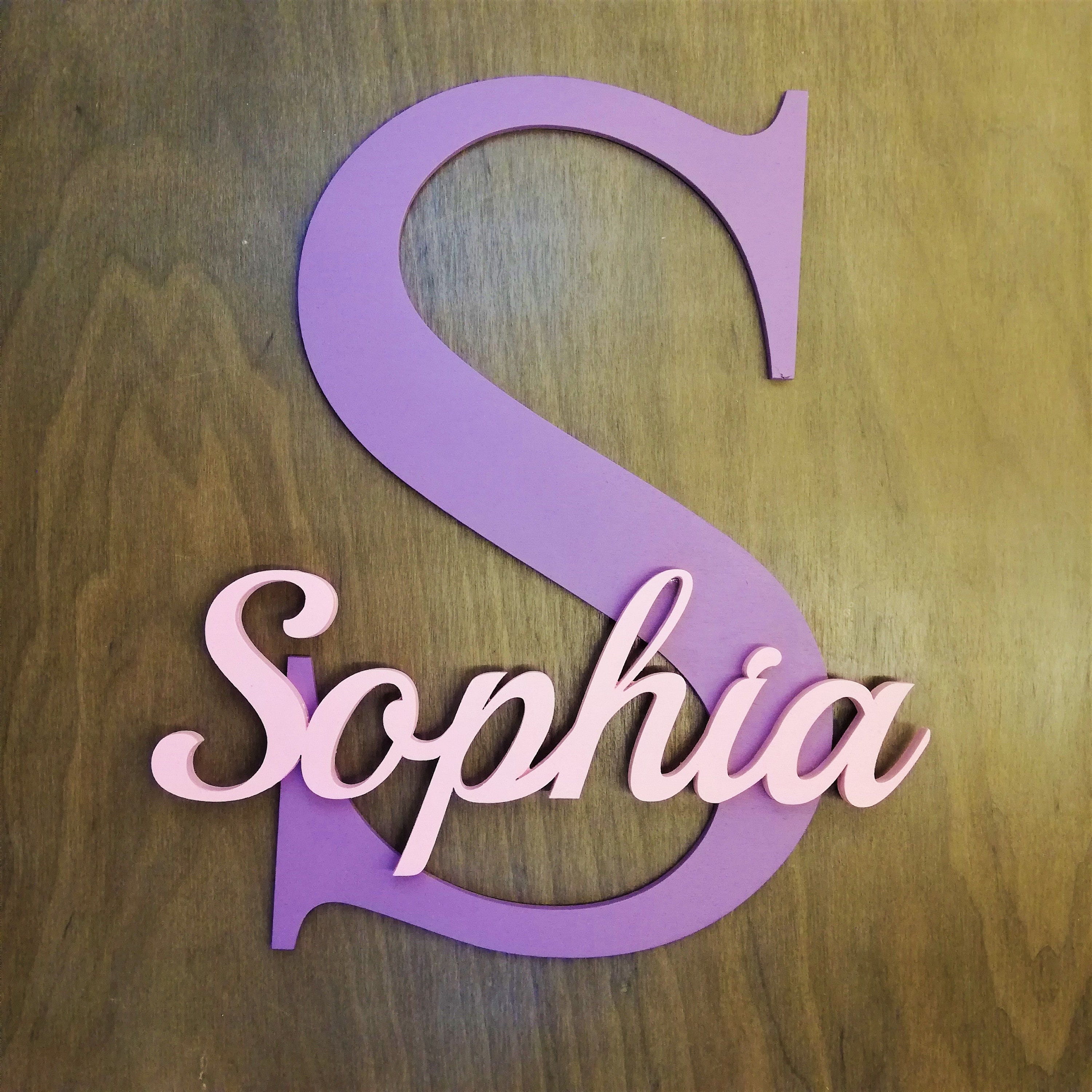 Decoración de la pared de madera de la habitación del bebé / | Etsy