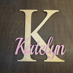 Baby room wooden wall decor / personalized nursery decor / wooden letters / baby name sign / kids room decor / baby shower gift / wood sign