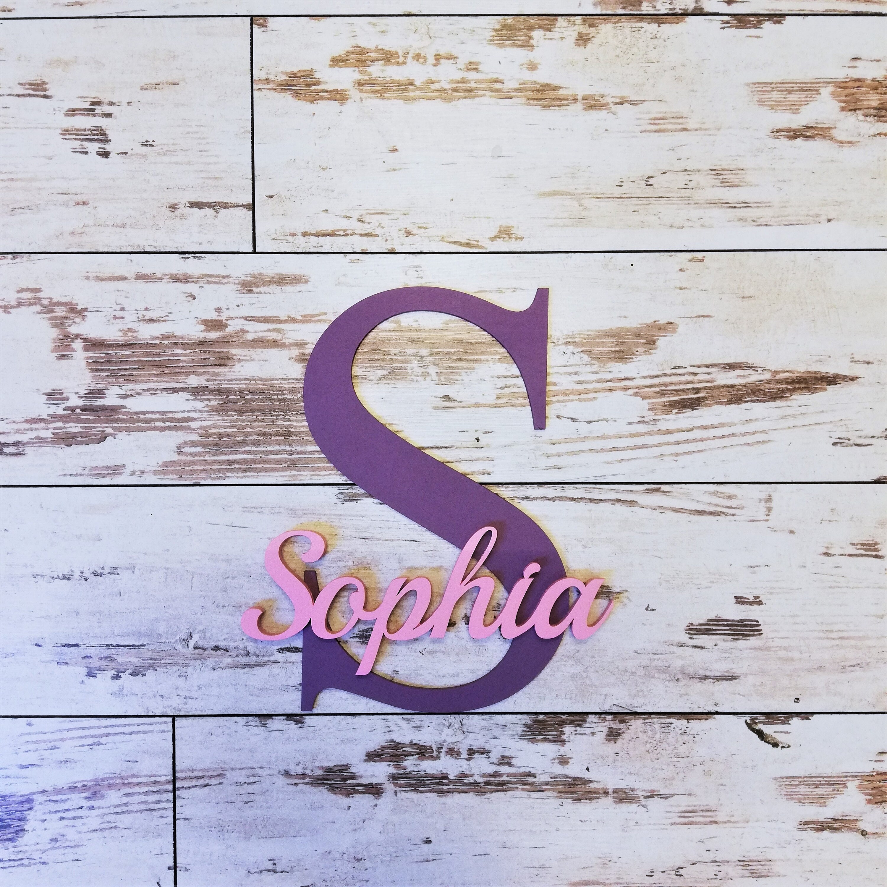 Decoración de la pared de madera de la habitación del bebé / | Etsy