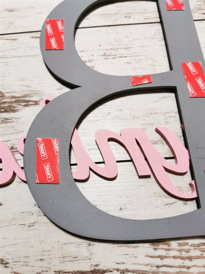 Baby Room Wooden Wall Decor / Personalized Nursery Decor / | Etsy