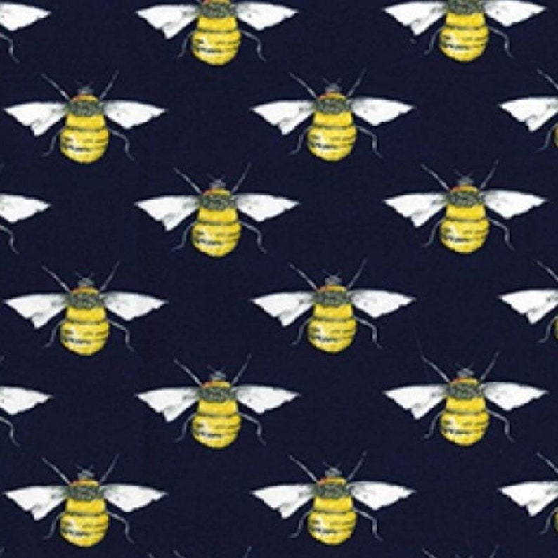 Honey Bees Fabric 100/% Cotton Material