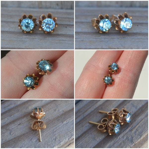 Earrings: Yellow Buttercup Floral Earrings main image 1