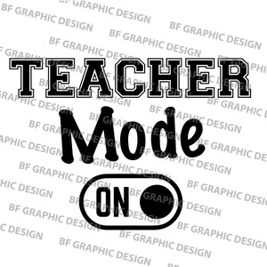 Docentmodus op digitaal bestand, svg dxf png eps pdf, Tumbler svg, zomer, leraar bestand voor Cricut, digitaal bestand, silhouetbestand, cameobestand