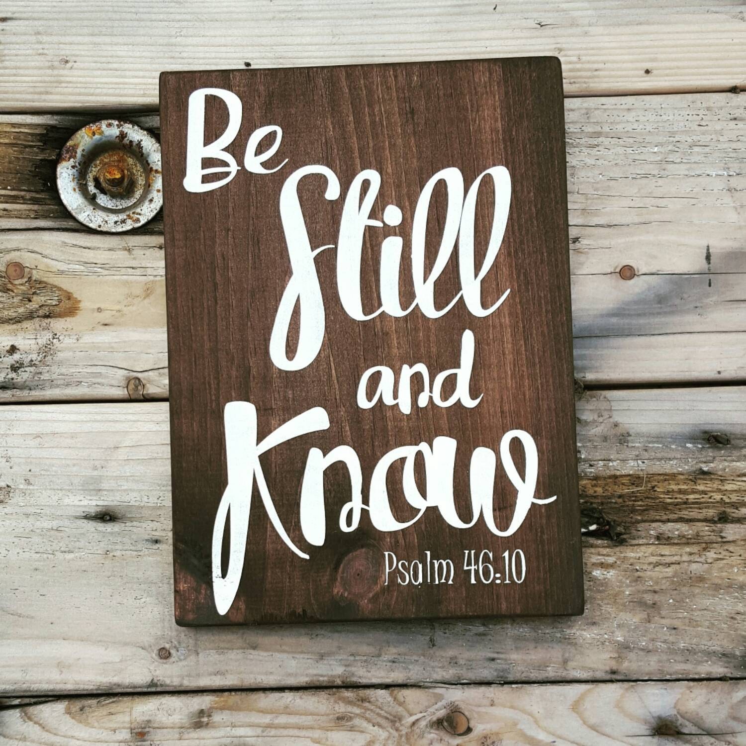 Wood sign with scripture Bible verse wood Scripture wood | Etsy