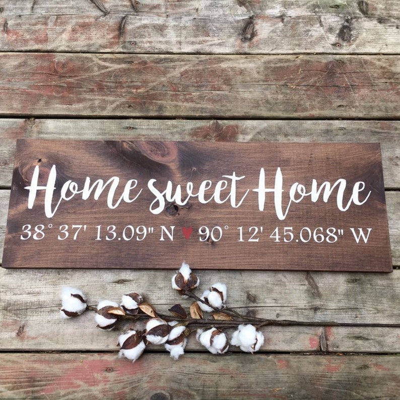 home sweet haunted home sign