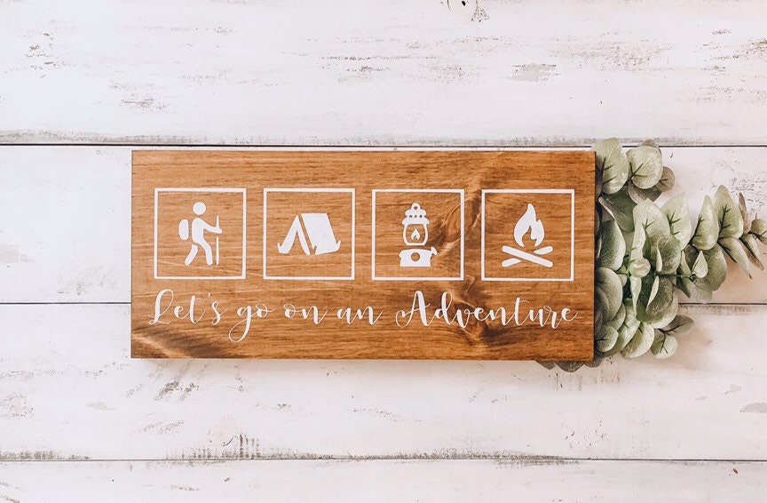 Greatest Adventure Wood Sign Personalized Gifts For Couple