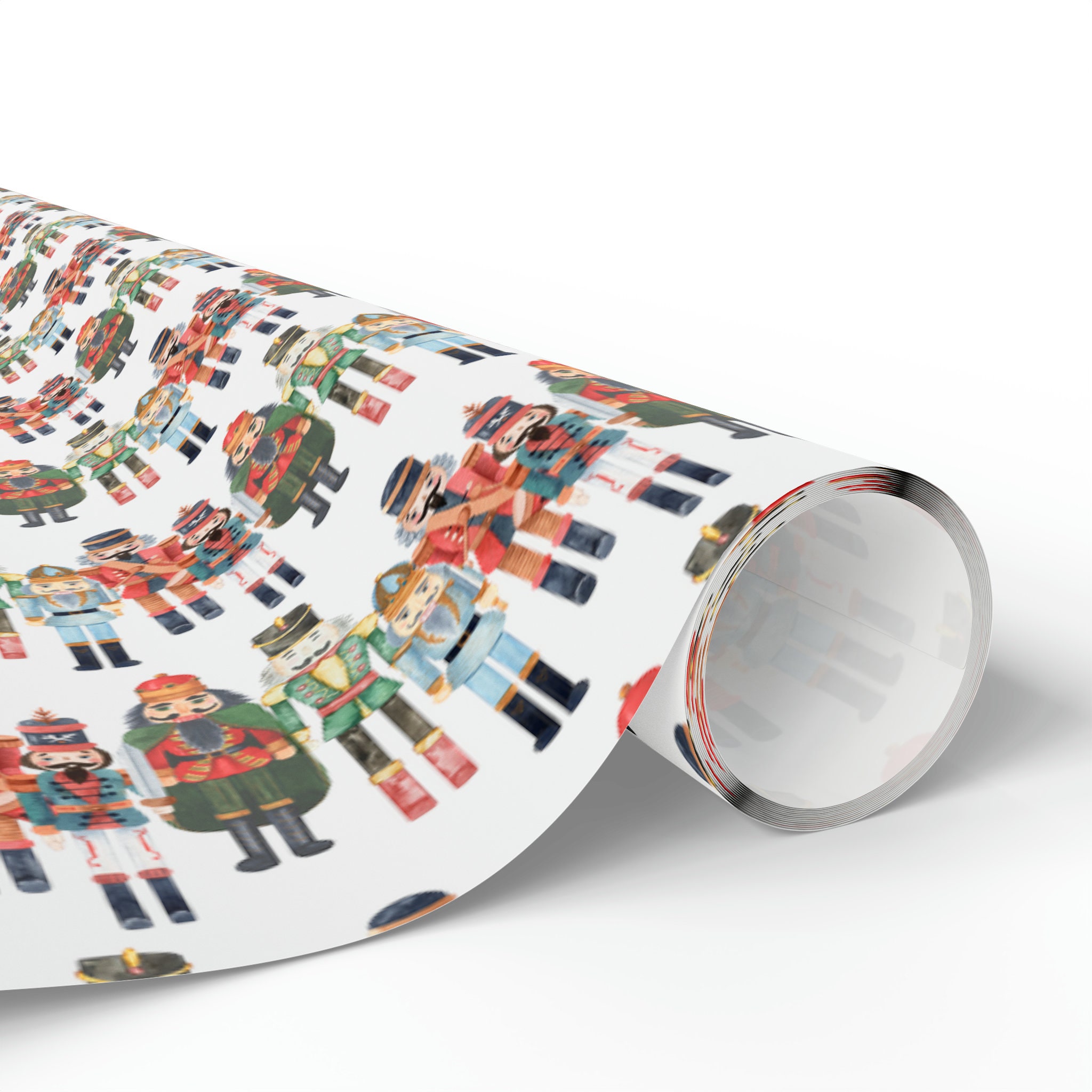 Vintage Nutcracker Wrapping Paper Nutcracker Wrapping Paper Vintage