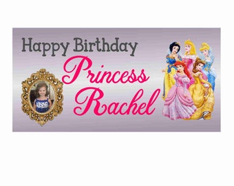 Disney Princess Inspired Birthday Banner