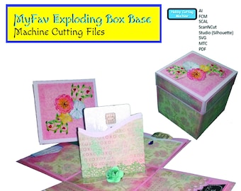 MyFav Exploding Box (Machine Cutting Files)