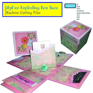 MyFav Exploding Box (Machine Cutting Files)