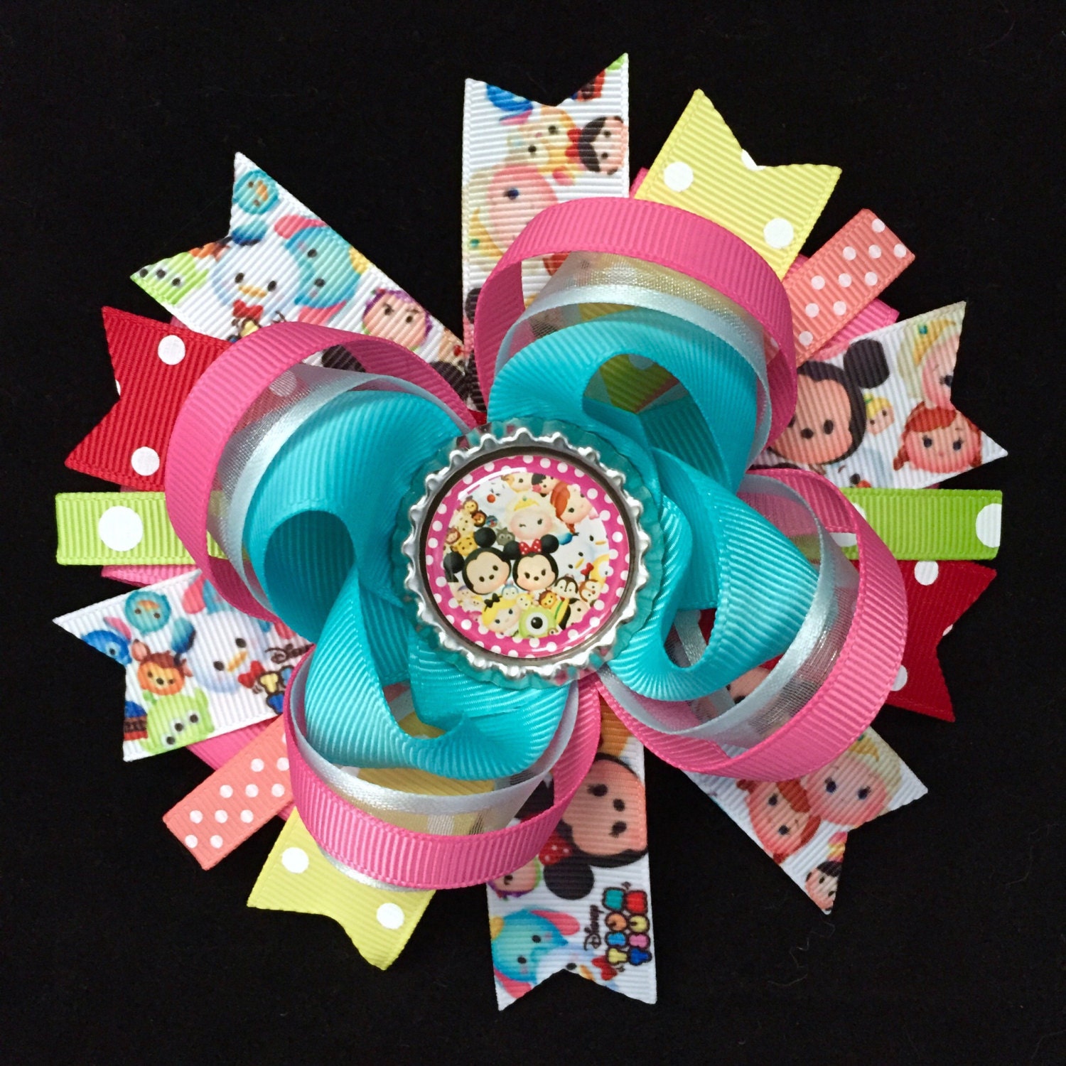 Tsum tsum hair bowlarge tsum tsum hair bowover the top