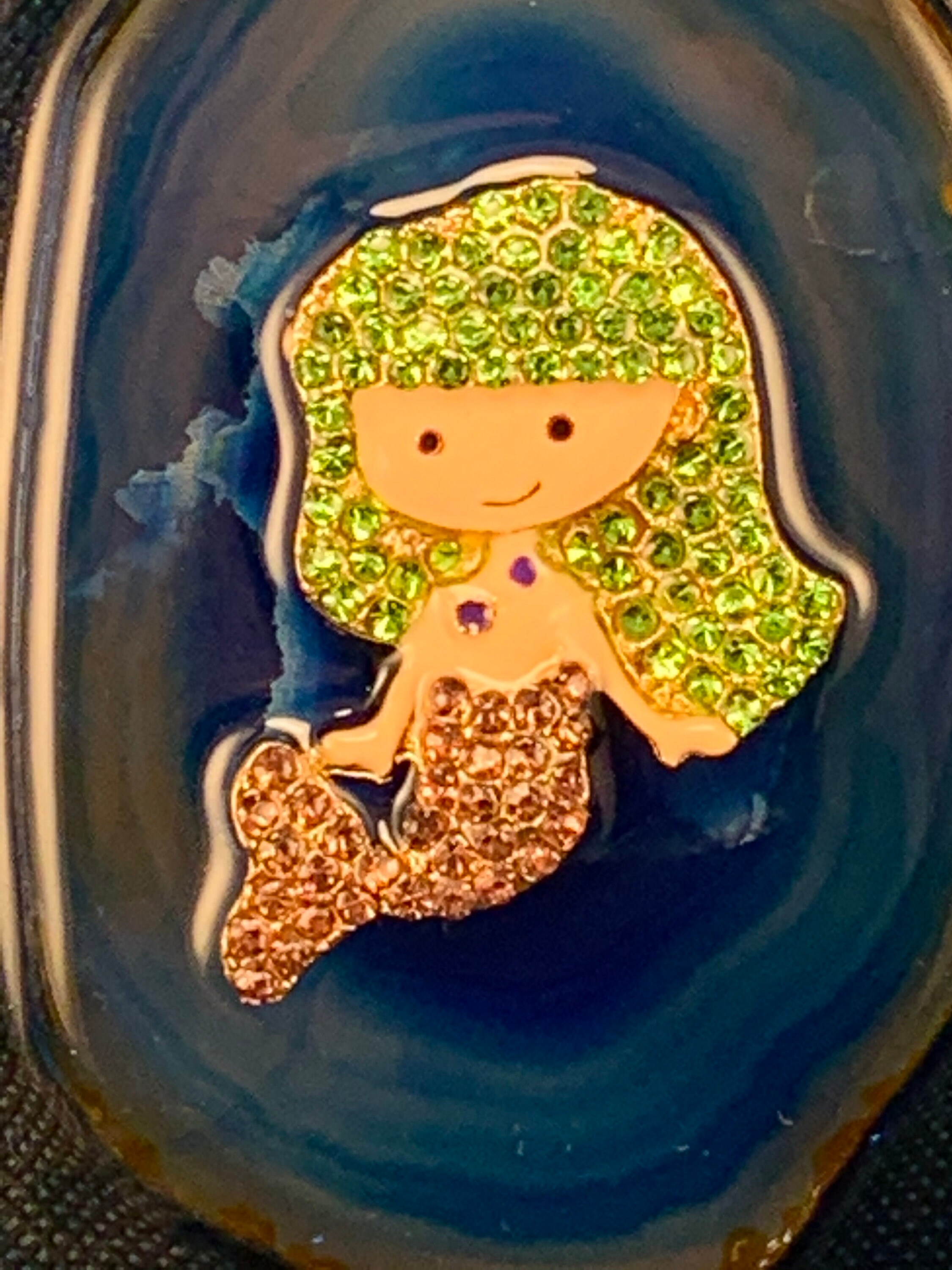 My Little Mermaid Pine Needle Basket Base Bottom