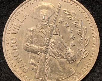 Pancho Villa Silver Coin - Etsy