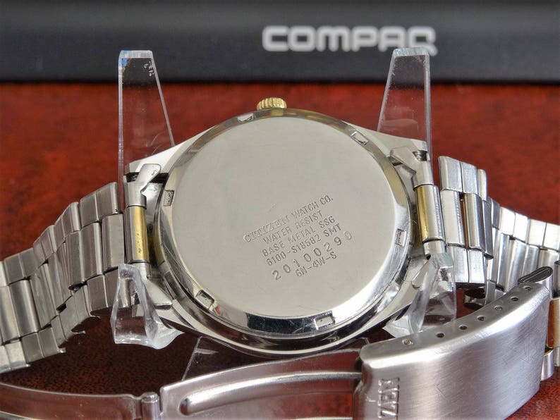 Vtg Citizen Water Resist Quartz Men's Watch W/ Citizen Etsy