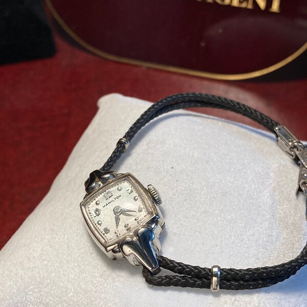 Lady Hamilton 10k Gold Watches Etsy