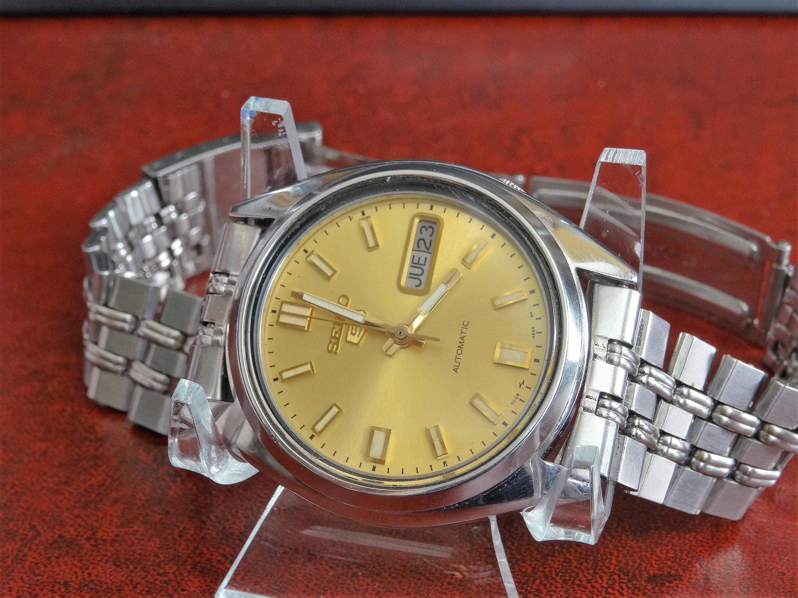 Buy Retro 1992 Seiko 5 Automatic Water Resistant Mens Watch W/ Online in  India - Etsy