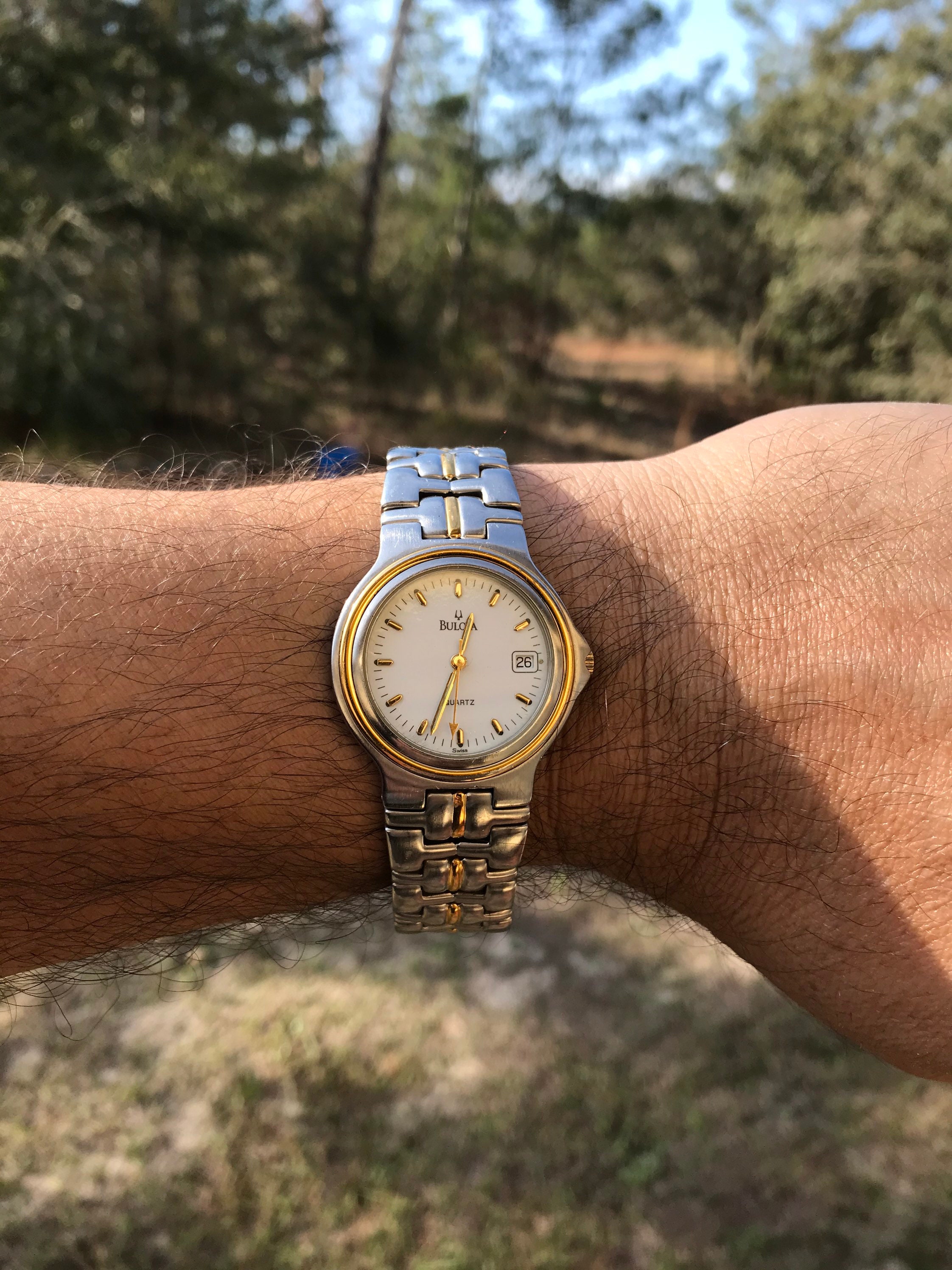 BULOVA ブローバ レクタンギュラー レギュレーター 手巻き USED ブローバ レクタンギュラー レギュレーター 手巻き USED