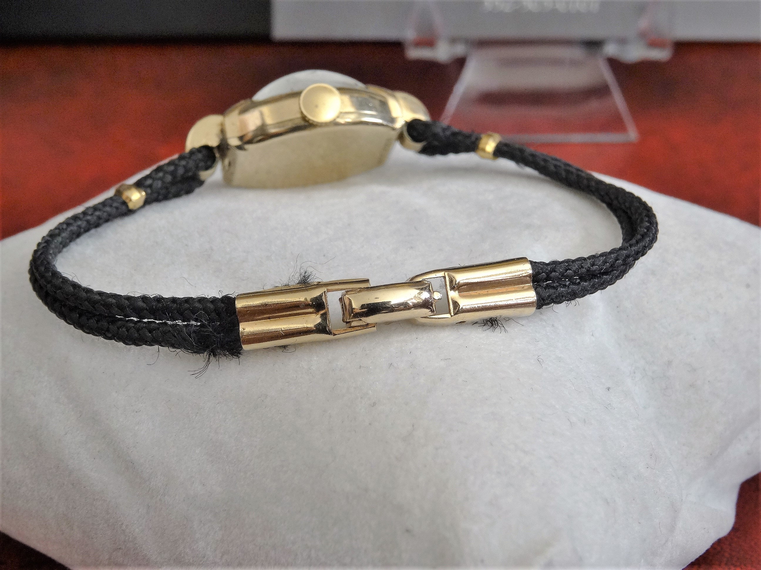 Waltham Ladies Watch Vintage Mechanical Winding 10K Gold Filled Bracelet WALTHAM 10K White Gold-Filled Women main image 3