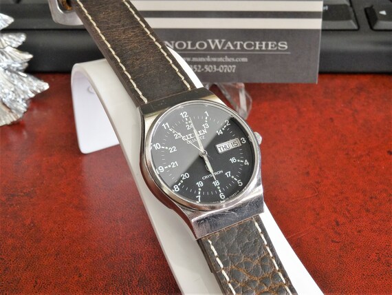 citizen quartz crystron