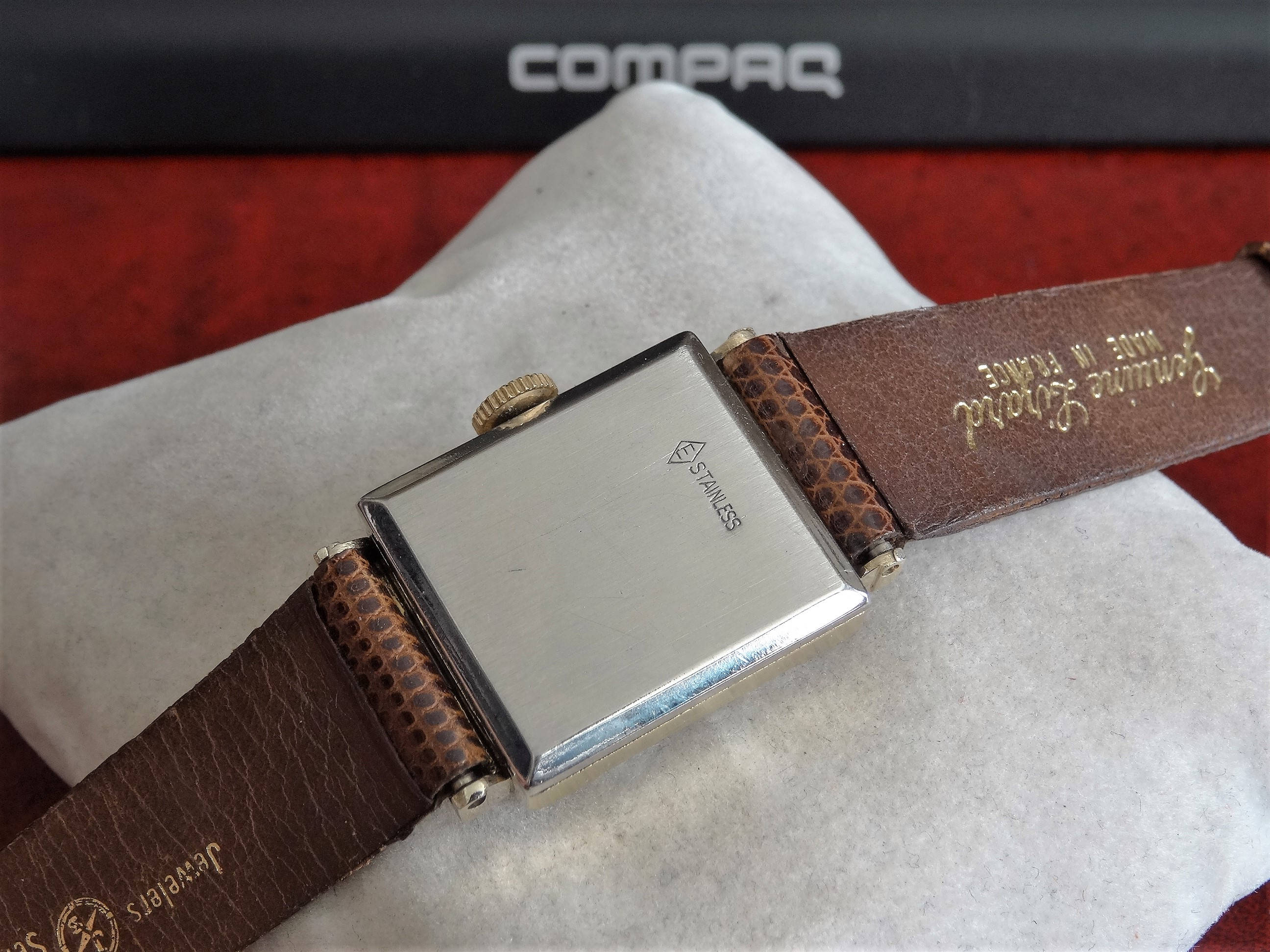 Vintage Rodania Gold Tone 17jewels Ladies Watch W/ 16mm Etsy