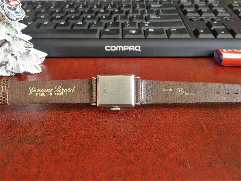 Vintage Rodania Gold Tone 17jewels Ladies Watch W/ 16mm Etsy