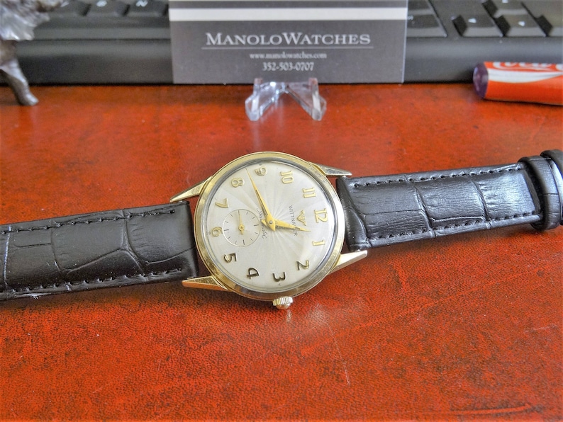 wittnauer watch 10k gold filled bezel