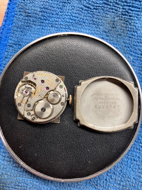 Vintage Gruen Veri-Thin 10K G.F. Bezel Hand Winding M… - Gem