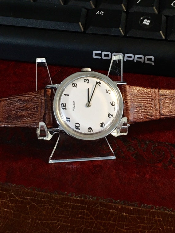 Vintage 1978 Timex Marlin Mechanical Wind Watch Ke