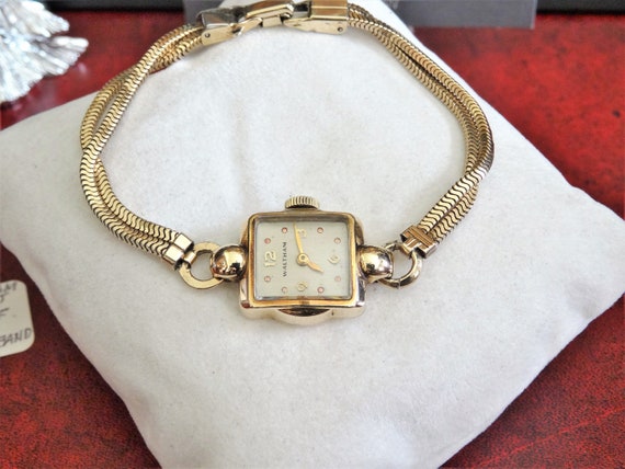 Vintage Waltham 14K Gold Filled Hand Winding 17-jewel (mov-675