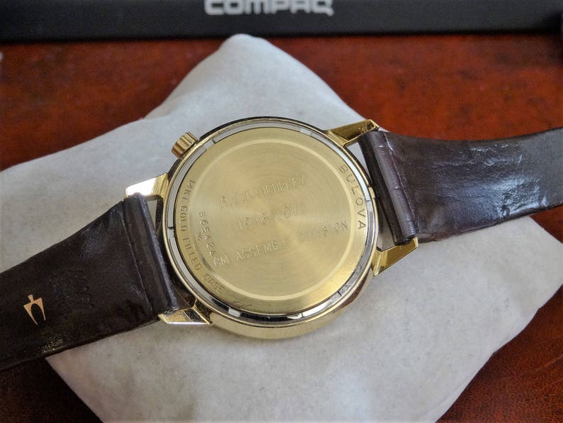 bulova engraved watches