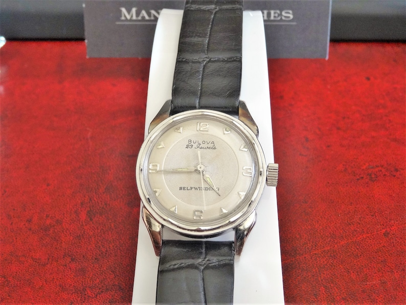 bulova engraved watches