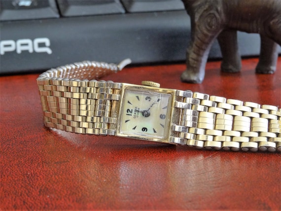 Vtg Geneva by Macy's 10K R.G.P. Bezel 17-Jewels L… - image 2