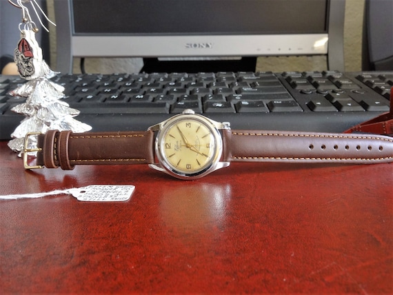 【1950s】EFFEM OH済 ヴィンテージ腕時計 ヴィンテージ 1950 年代 Effem Roamer 防水 17 石 スイス製 メンズ