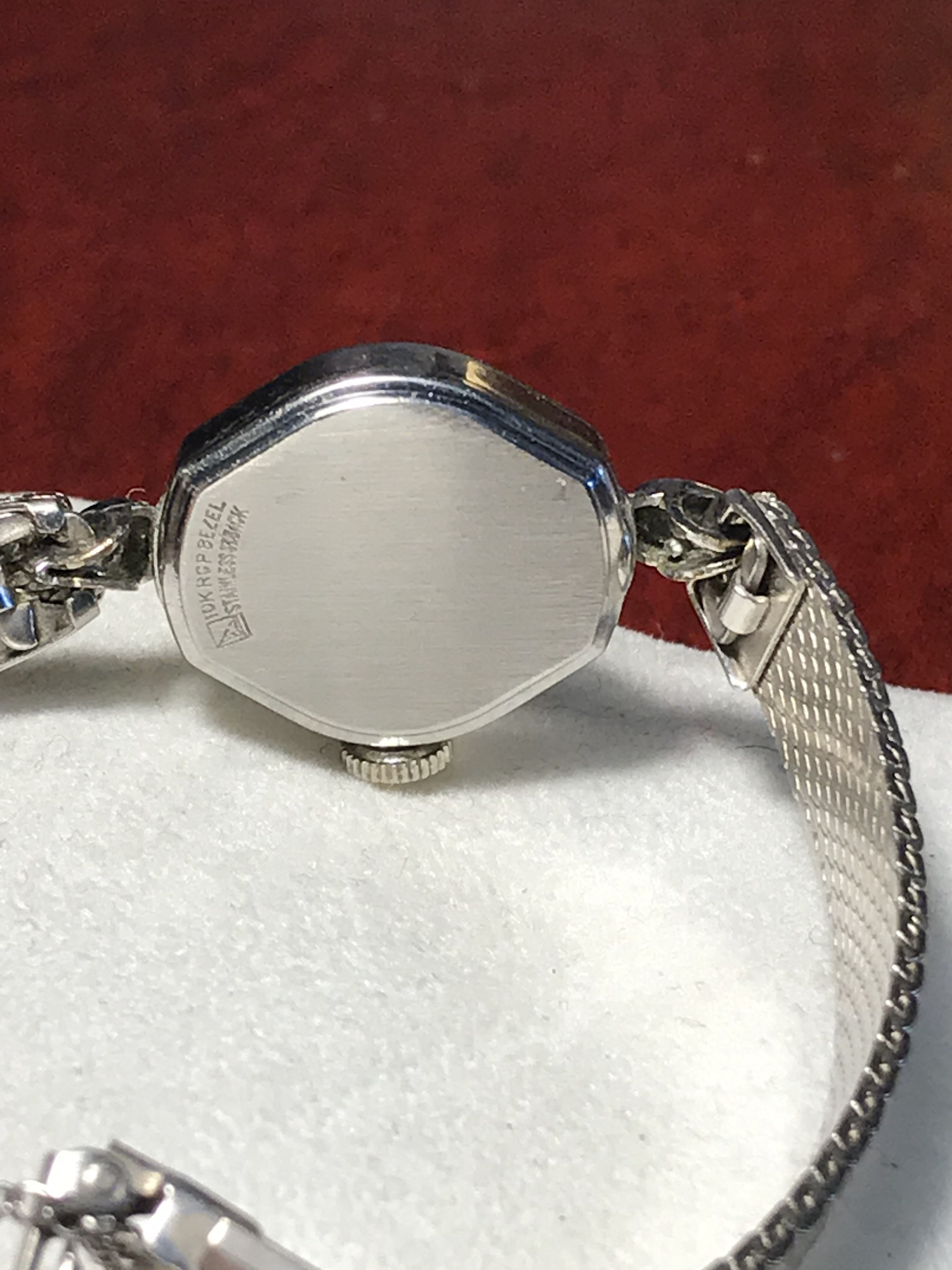 Vintage Gruen Precision Automatic Watch 10K White Gold Gruen precision - The Vintageur main image 3