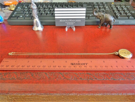 Antique 1916 Elgin Gold Filled 7-J Model 2 Serial… - image 7