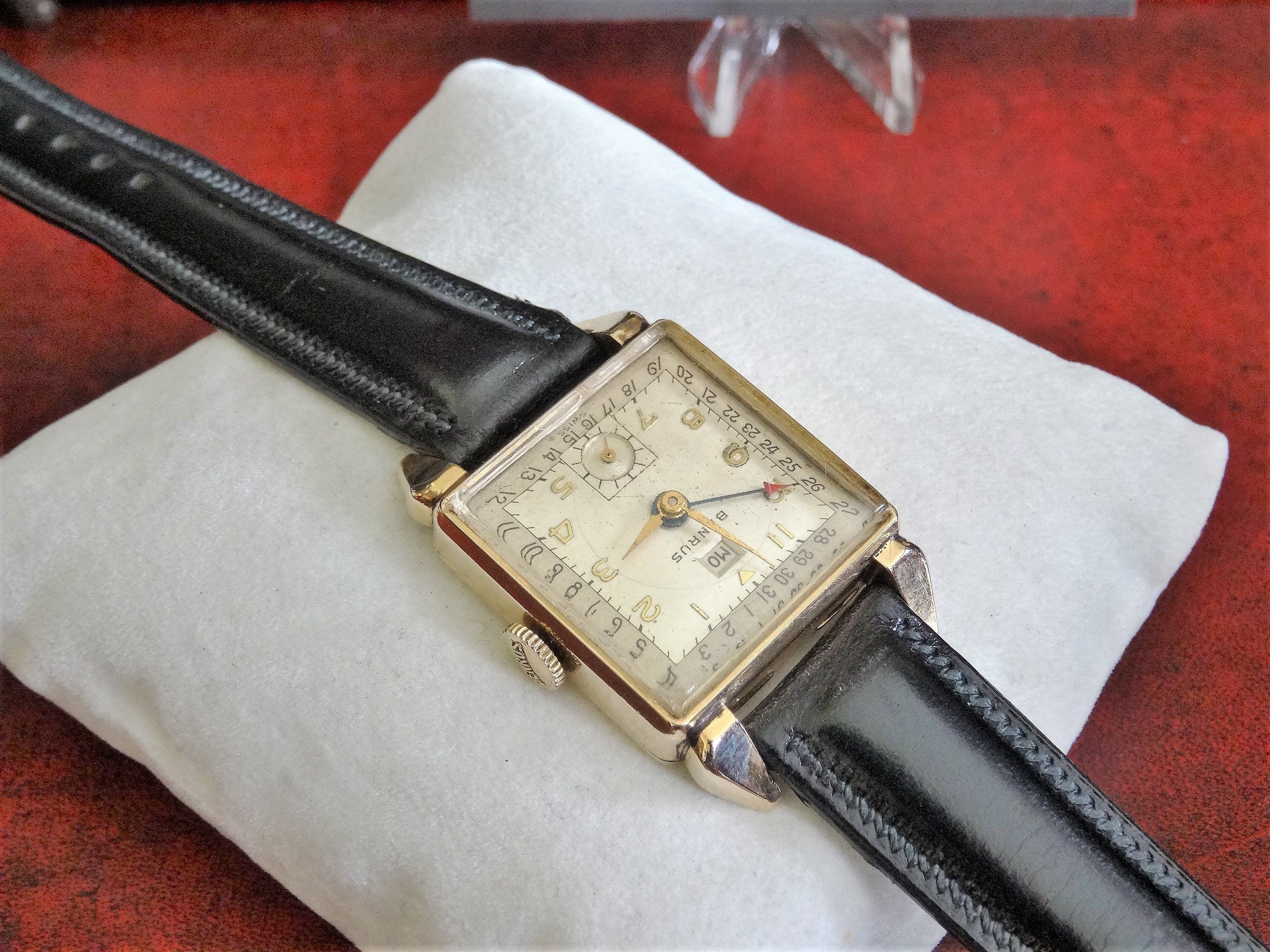 1950年代のヴィンテージ ベンラス スクエア 10Kゴールドフィルド 