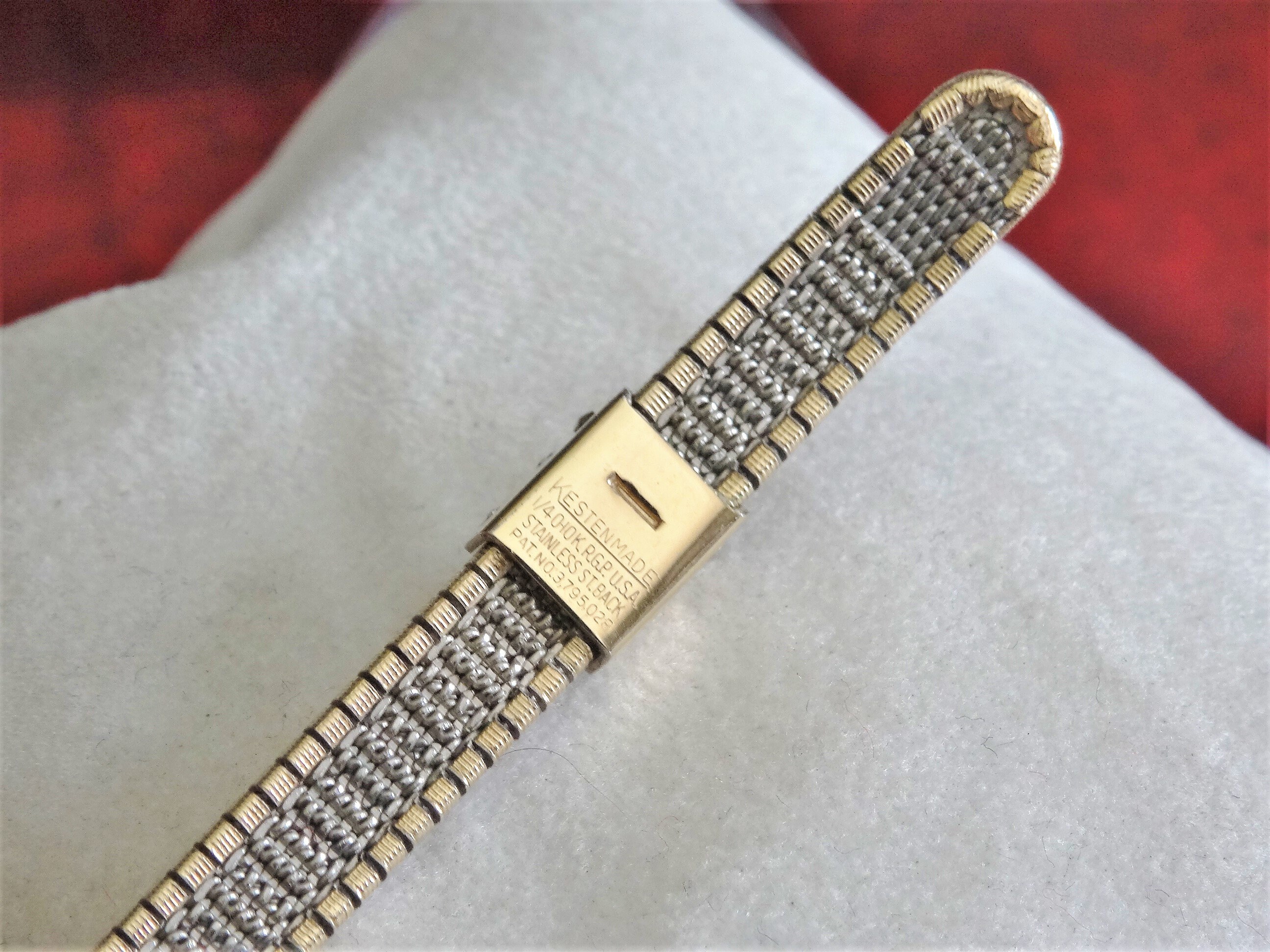 Vintage 1960's Hamilton 10K Rolled Gold Plated Bezel Winding
