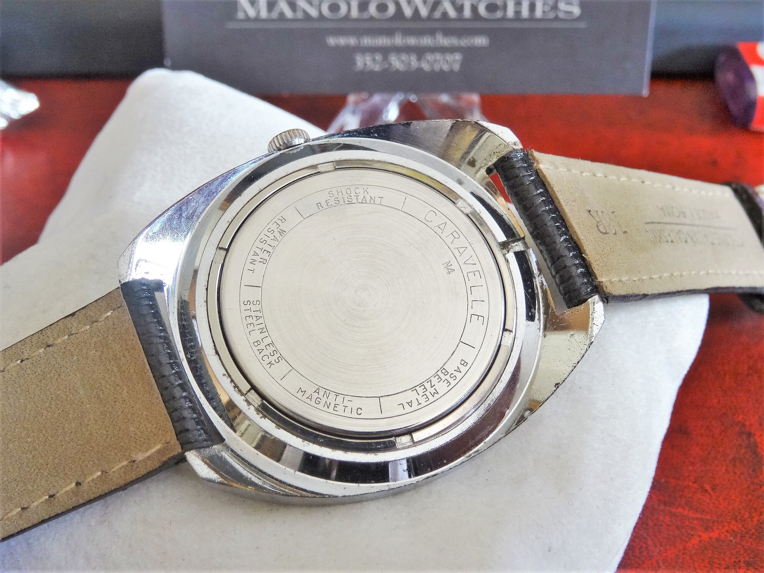 Vintage 1974 Caravelle Hand Winding Date Swiss Men's Watch - Etsy