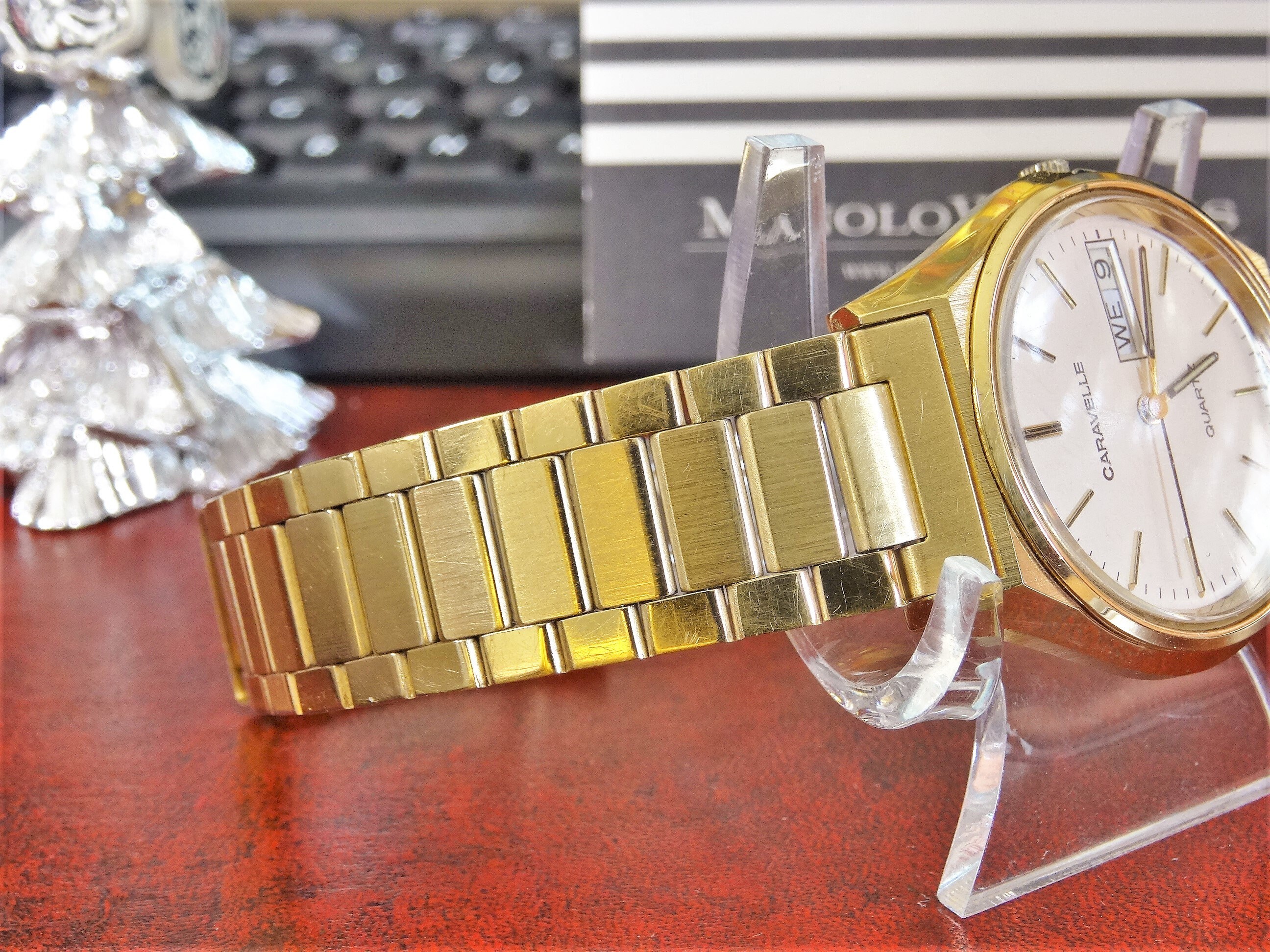 キャラベル CARAVELLE 1950's 10KGPゴールドトノーウォッチ キャラベル CARAVELLE 1950's 10KGPゴールドトノーウォッチ