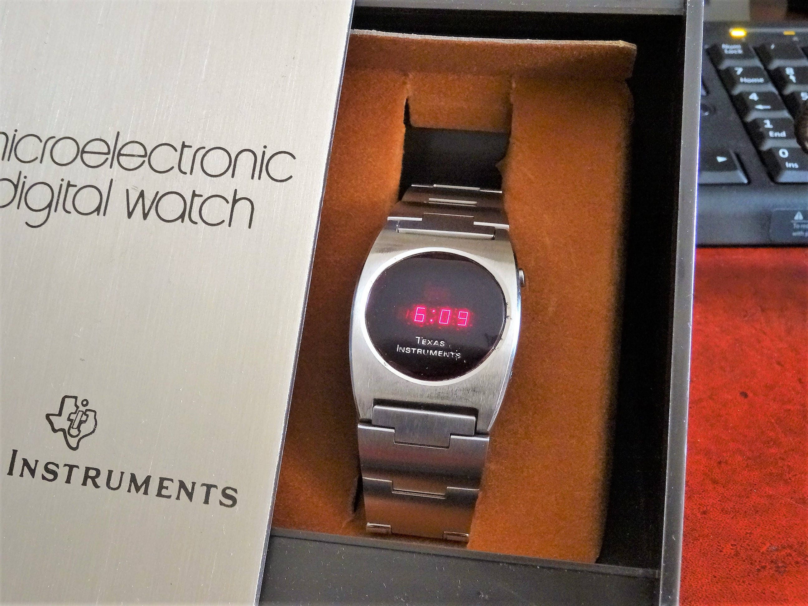 Texas instruments online digital watch
